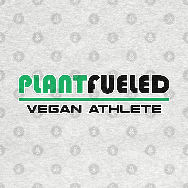 Plant fueled. Vegan athlete. Vegetarian marathon runner. Perfect present for mom mother dad father friend him or her by SerenityByAlex